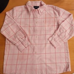 Denim & Co, Large, pink plaid